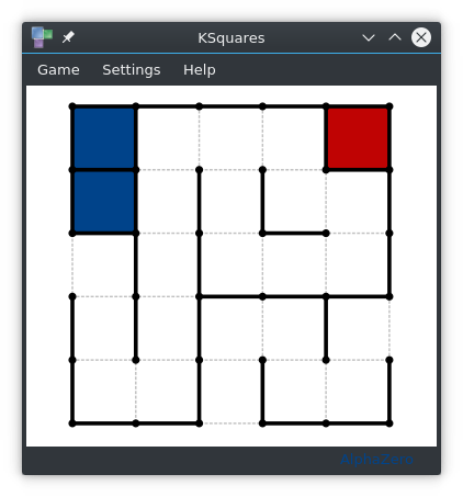 KSquares screenshot